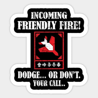 Helldivers Eagle Classic Design Retro Sticker